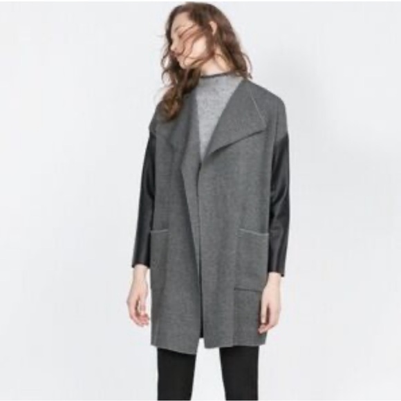 Zara Knit Charcoal Sweater - Picture 1 of 10